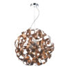 Rawley 9 Light Pendant Brushed Copper