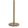 Avenue Floor Lamp Light Wood Polished Chrome With Shade