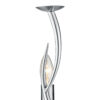 Elka 3 Light Pendant Satin Chrome