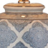 Ely Table Lamp Blue/White