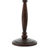 Hayward Floor Lamp Dark Wood Base Only