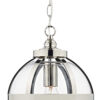 Heath 1 Light Pendant Polished Nickel