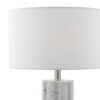 Erebus Table Lamp Marble Effect With Shade