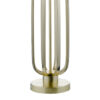 Lucie Table Lamp Satin Brass With Shade