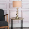 Madrid Table Lamp Antique Brass With Shade