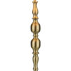 Madrid Floor Lamp Antique Brass With Shade