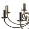 Murray 8 Light Dual Mount Pendant Antique Brass