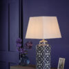 Mystic Table Lamp Blue And White