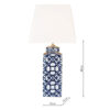 Mystic Table Lamp Blue And White