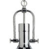 Nolan 1 Light Pendant Polished Chrome/ Clear