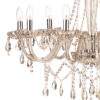 Raphael 8 Light Chandelier Champagne Crystal