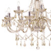 Raphael 12 Light Chandelier Champagne Crystal