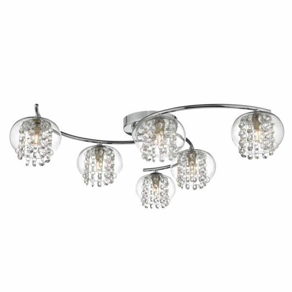 ELM6450 Elma 6 light semi flush