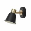 FRY0754 Fry black rose gold single wall spotlight