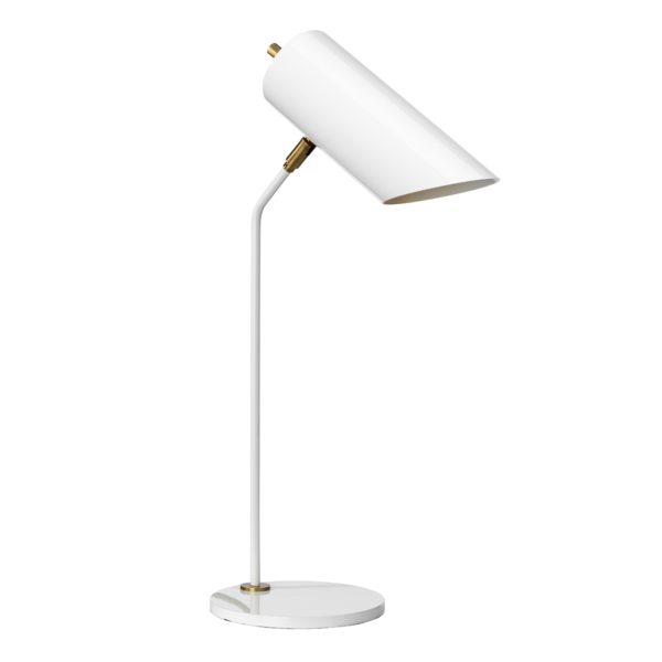 Quinto Table Lamp White Abbeygate Lighting