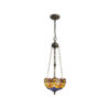 Firefly 3 Light Uplighter Pendant Blue/Orange