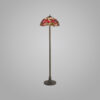 Firefly Floor Lamp with Stepped Base Red/Pink