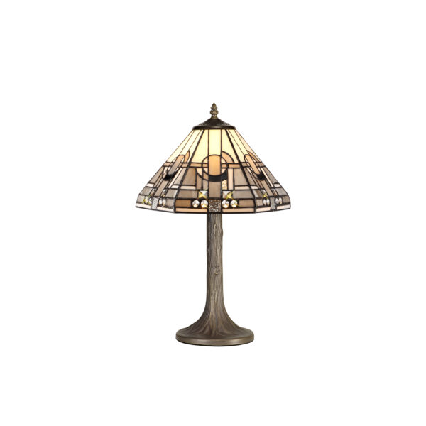 Inca Antique Brass Tree Style Table Lamp