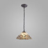 Inca Single Downlight Tiffany Pendant