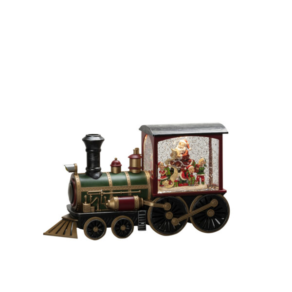 Water Lantern Train and Santa 4264-000