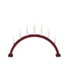 7 Bulb Arch Welcome Light Dark Red