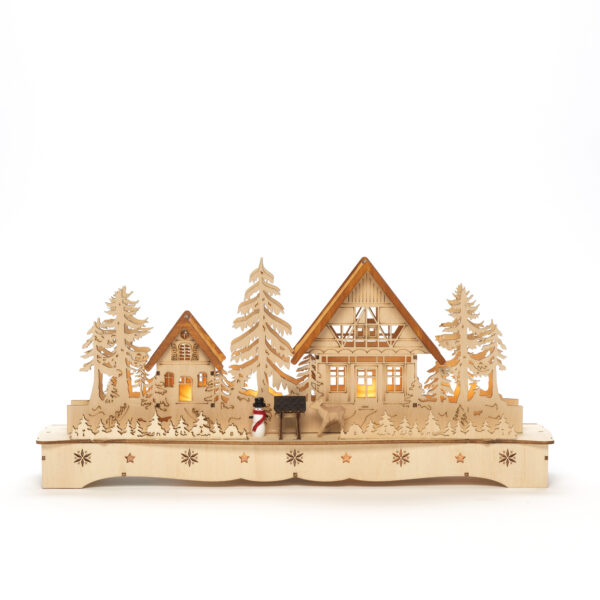 3252-100 Wooden Village