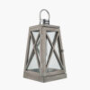 Grey Lantern Table Lamp