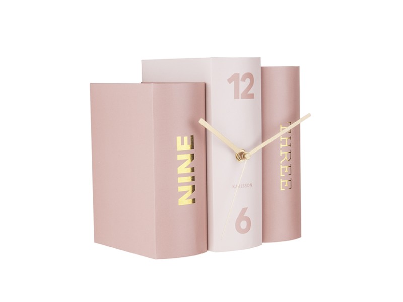 Table Clock Book| Abbeygate Lighting