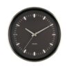 Gun Metal Wall Clock