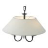 Sivan 3 Light Pendant Matt Black With Shade