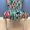 Duck Egg Botanical Chair - Front View