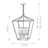 Alford Place 4 Light Outdoor Pendant