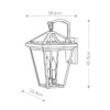 Alford Place 2 - 2 Light Medium Wall Lantern