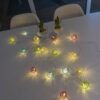 16 Coloured Ball String Lights (Battery Operated)