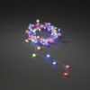 90 Light Multicoloured Star String Lights