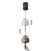 Roller 9.6cm Rise and Fall Pendant - In Motion