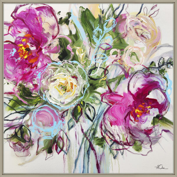 AK12292 Blossom Whispers - 84 x 84cm