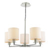 Tyler 5lt Pendant Satin Nickel Fitting Only