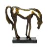 GHS681 Grazing Horse Statue