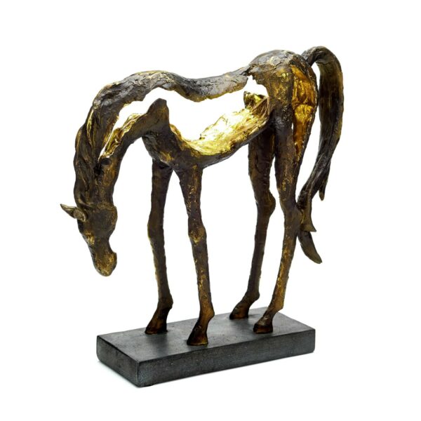 GHS681 Grazing Horse Statue