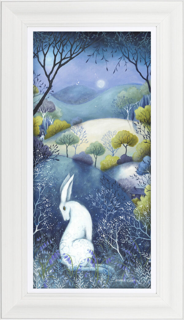 AK12513 Moonlit Hare I - 41 x 71cm